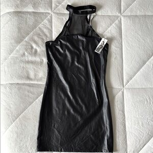 Chic Black Halter Dress